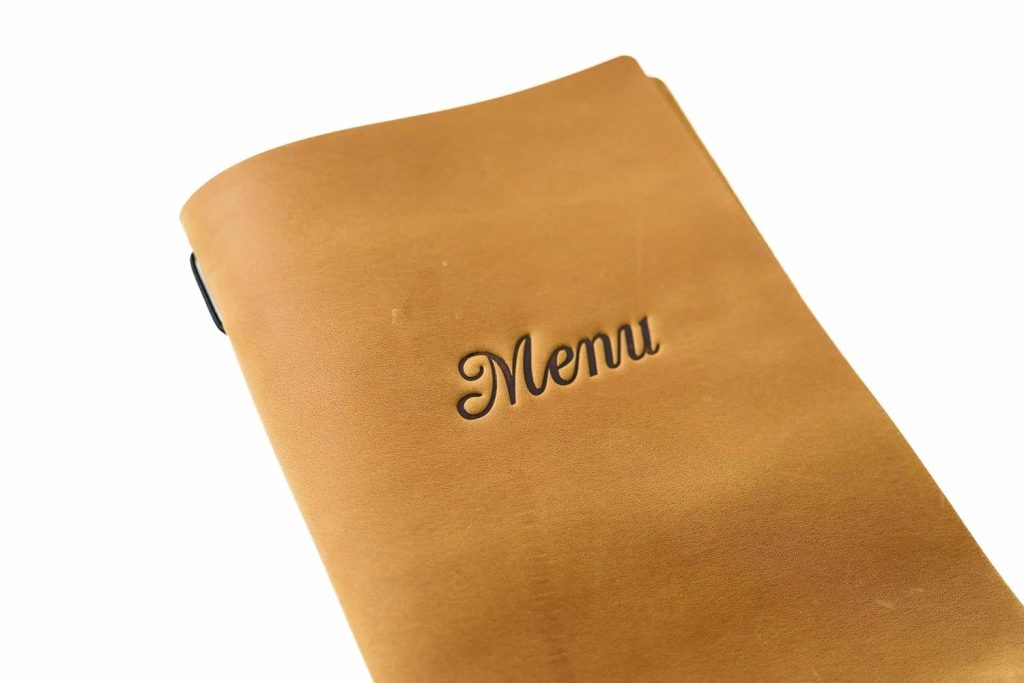 Custom Menu Covers